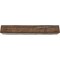 Ekena Millwork 2-Sided (L-beam) Riverwood Endurathane Faux Wood Ceiling Beam, Premium Aged, 4"W x 8"H  x 20'L BMRW2C0040X080X240ZD - alternate 8